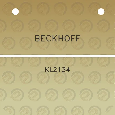 beckhoff-kl2134