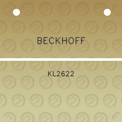 beckhoff-kl2622