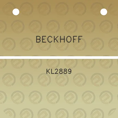 beckhoff-kl2889