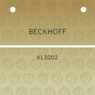 beckhoff-kl3002