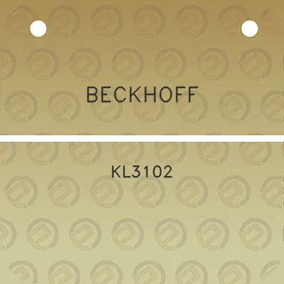 beckhoff-kl3102