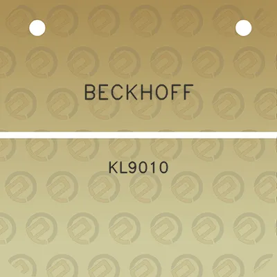 beckhoff-kl9010