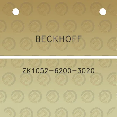 beckhoff-zk1052-6200-3020