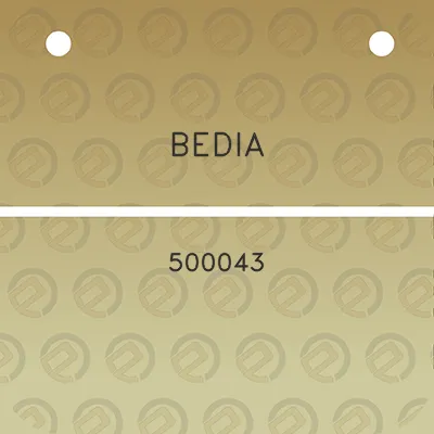 bedia-500043