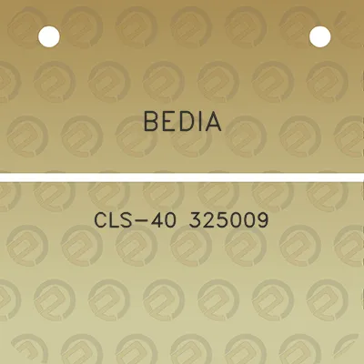 bedia-cls-40-325009