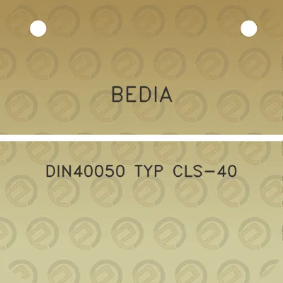 bedia-din40050-typ-cls-40