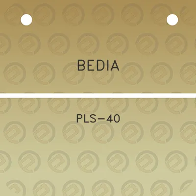 bedia-pls-40