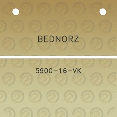 bednorz-5900-16-vk