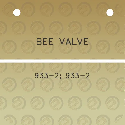 bee-valve-933-2-933-2