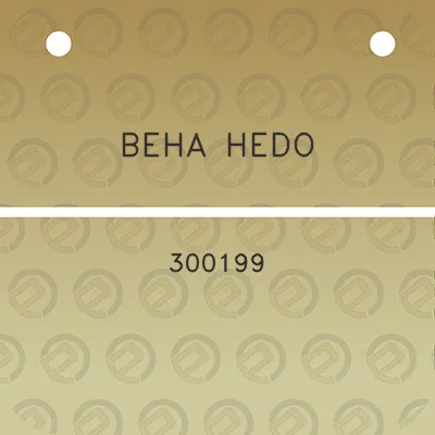 beha-hedo-300199