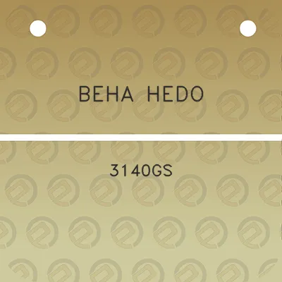 beha-hedo-3140gs