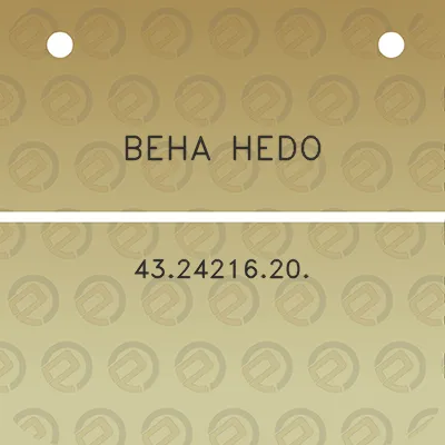 beha-hedo-432421620