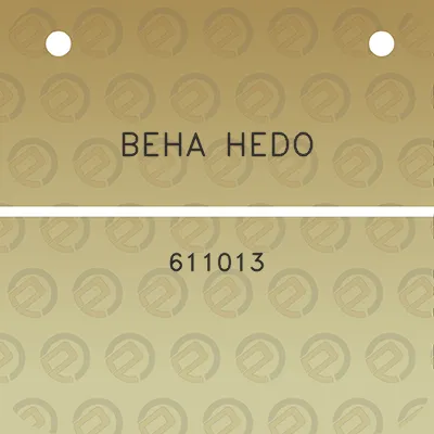 beha-hedo-611013