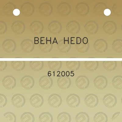 beha-hedo-612005