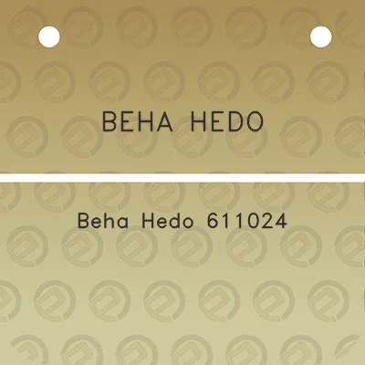 beha-hedo-beha-hedo-611024