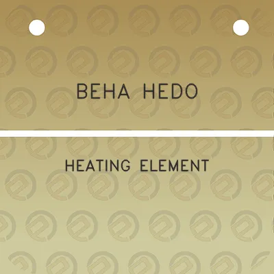 beha-hedo-heating-element