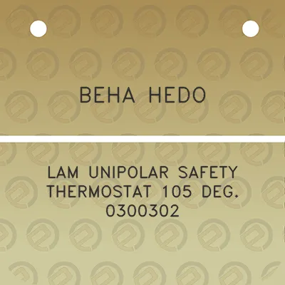 beha-hedo-lam-unipolar-safety-thermostat-105-deg-0300302