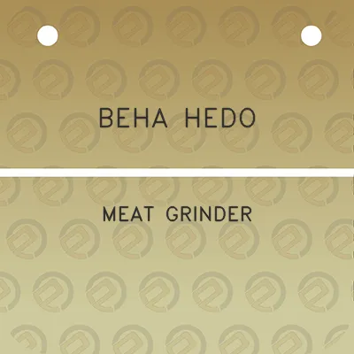 beha-hedo-meat-grinder