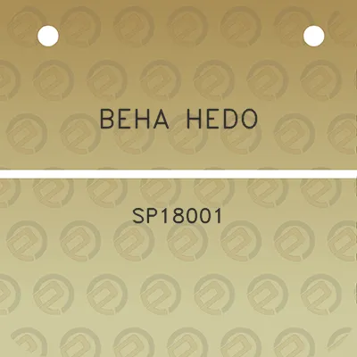 beha-hedo-sp18001