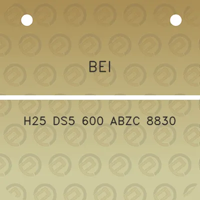 bei-h25-ds5-600-abzc-8830