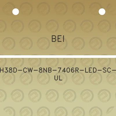 bei-h38d-cw-8nb-7406r-led-sc-ul