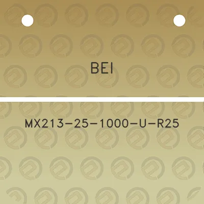 bei-mx213-25-1000-u-r25