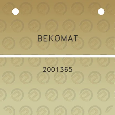 bekomat-2001365