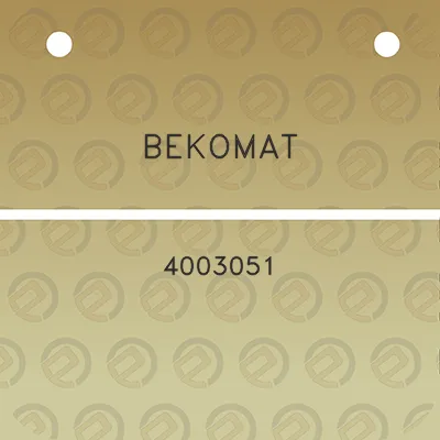 bekomat-4003051