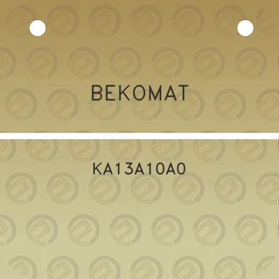 bekomat-ka13a10a0