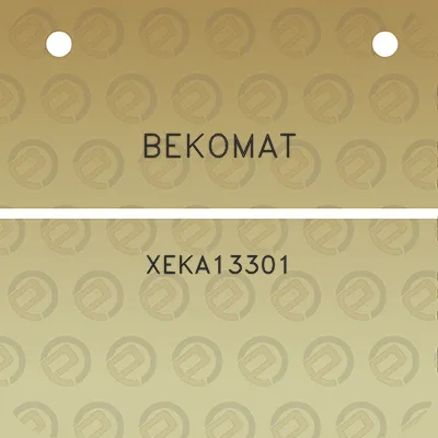 bekomat-xeka13301