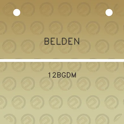 belden-12bgdm