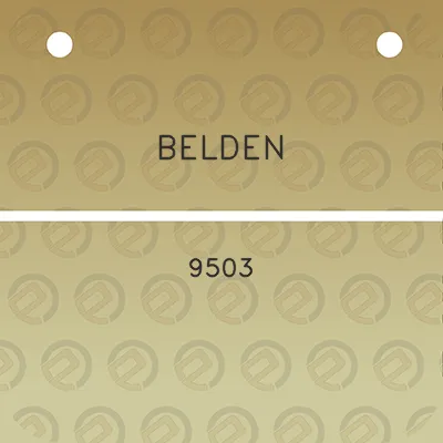 belden-9503