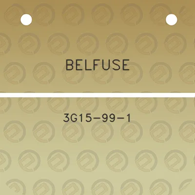 belfuse-3g15-99-1