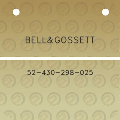 bellgossett-52-430-298-025