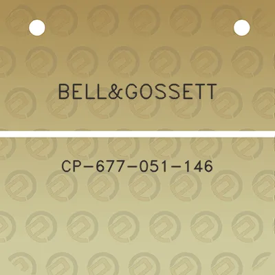 bellgossett-cp-677-051-146