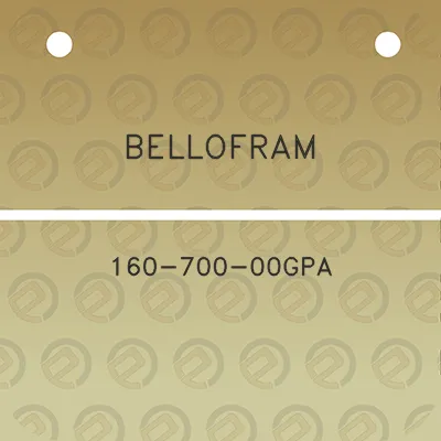 bellofram-160-700-00gpa