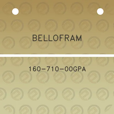 bellofram-160-710-00gpa