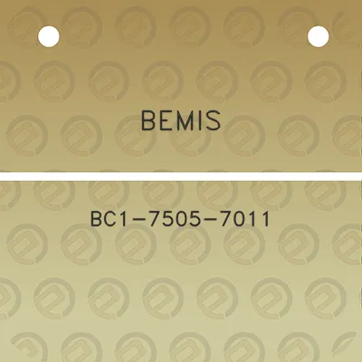 bemis-bc1-7505-7011