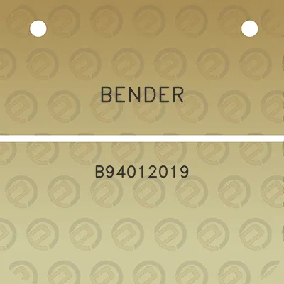 bender-b94012019