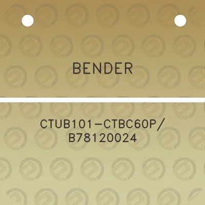 bender-ctub101-ctbc60p-b78120024