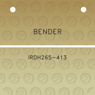 bender-irdh265-413