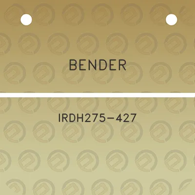 bender-irdh275-427