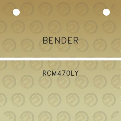 bender-rcm470ly