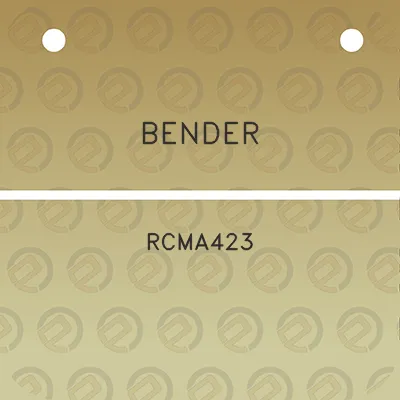 bender-rcma423