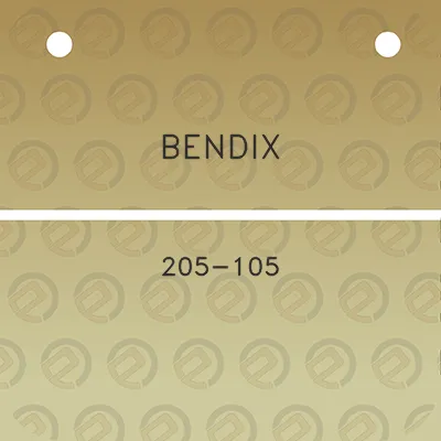 bendix-205-105