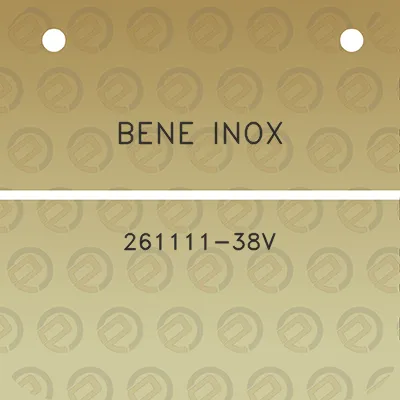 bene-inox-261111-38v