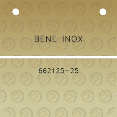 bene-inox-662125-25