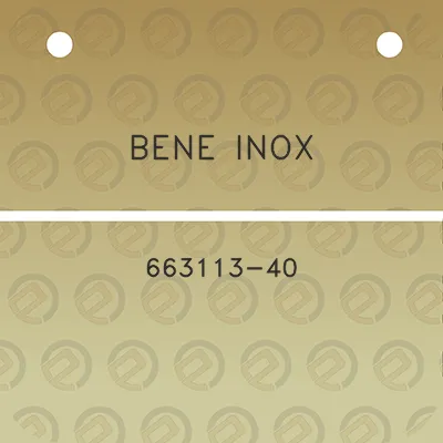 bene-inox-663113-40