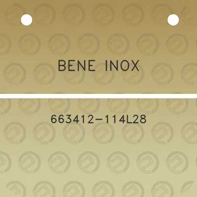 bene-inox-663412-114l28