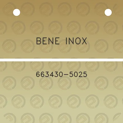 bene-inox-663430-5025